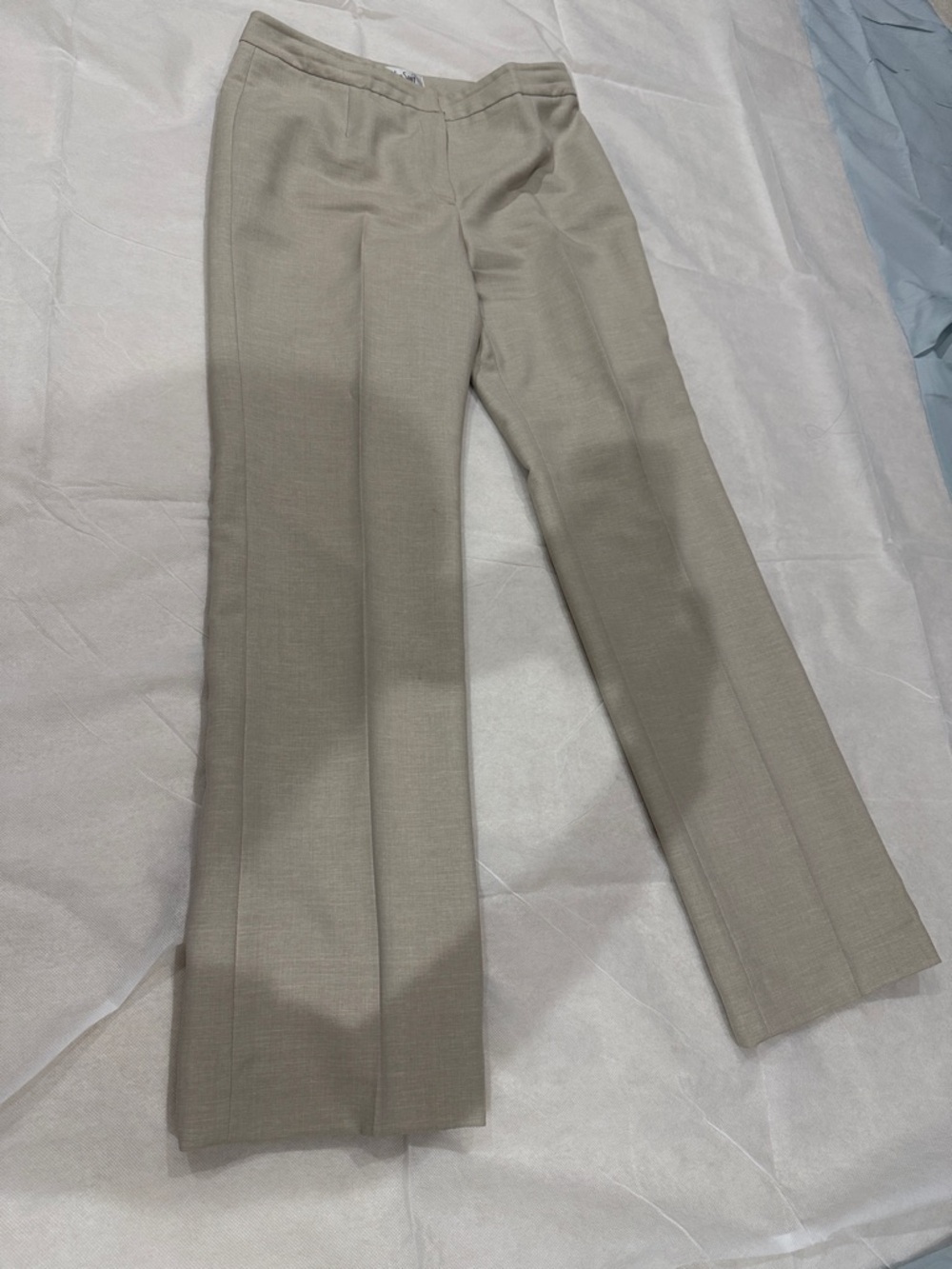 Le Suit Women's Straight-Leg Dress Pants in Taupe